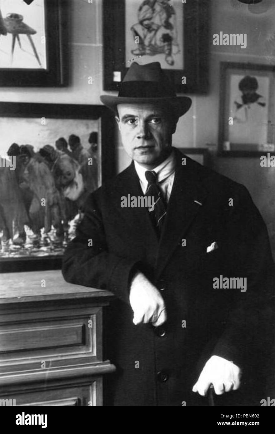 1006 Maurice de Becque 1919 Stock Photo Alamy