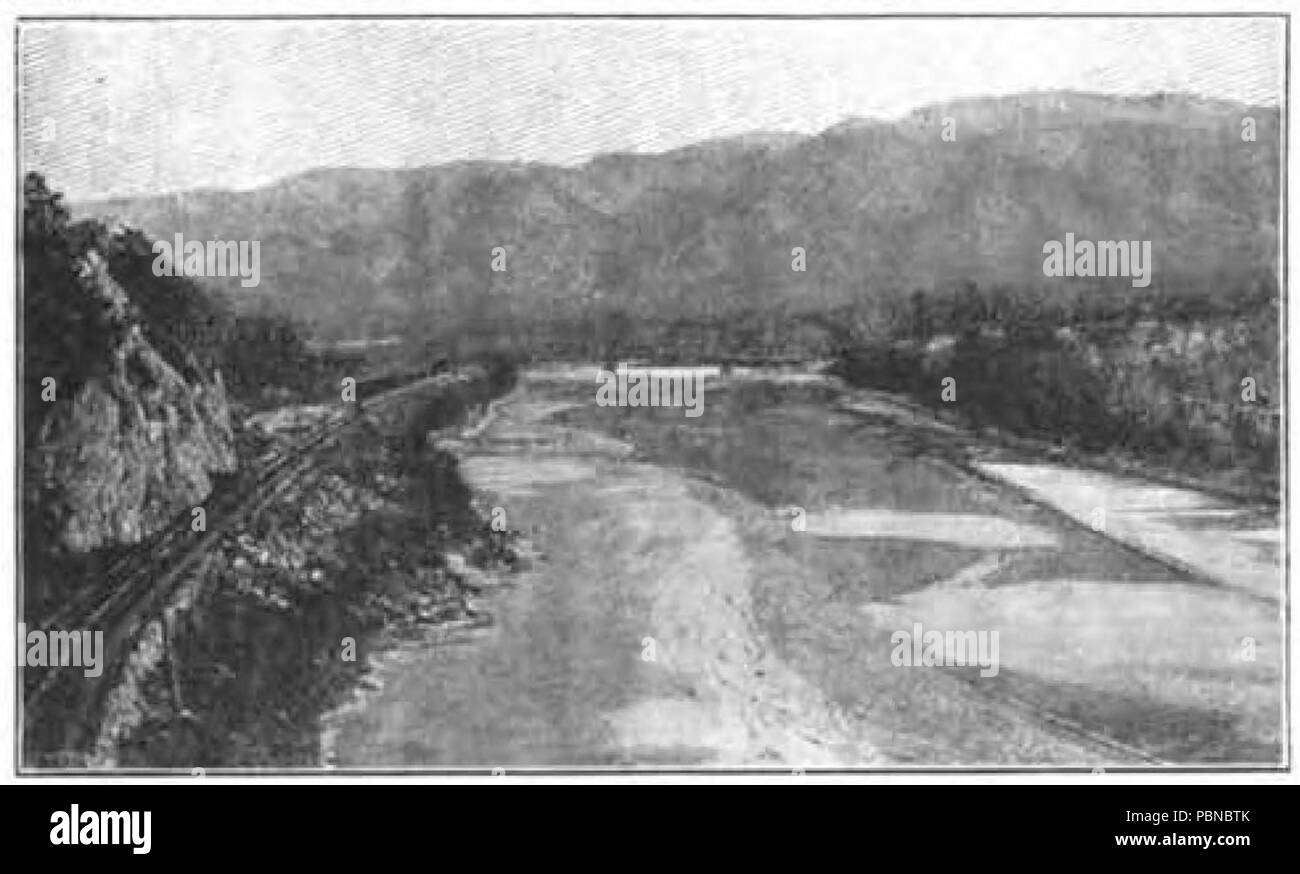 1007 Maury Geography 052B James river Stock Photo