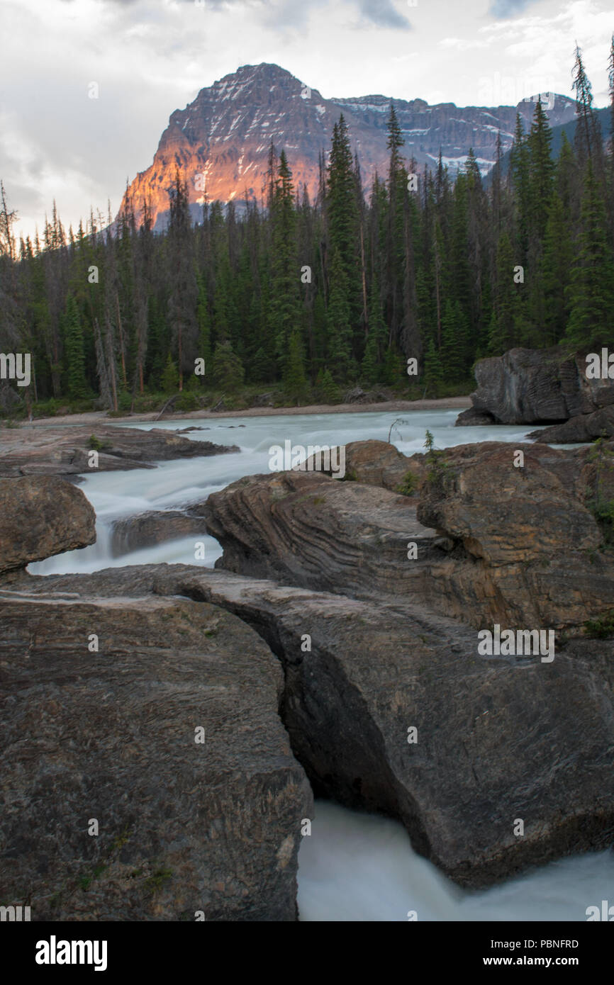 Natural Bridge in Yoho National Park, British Columbia, Canada Stock Photo Alamy