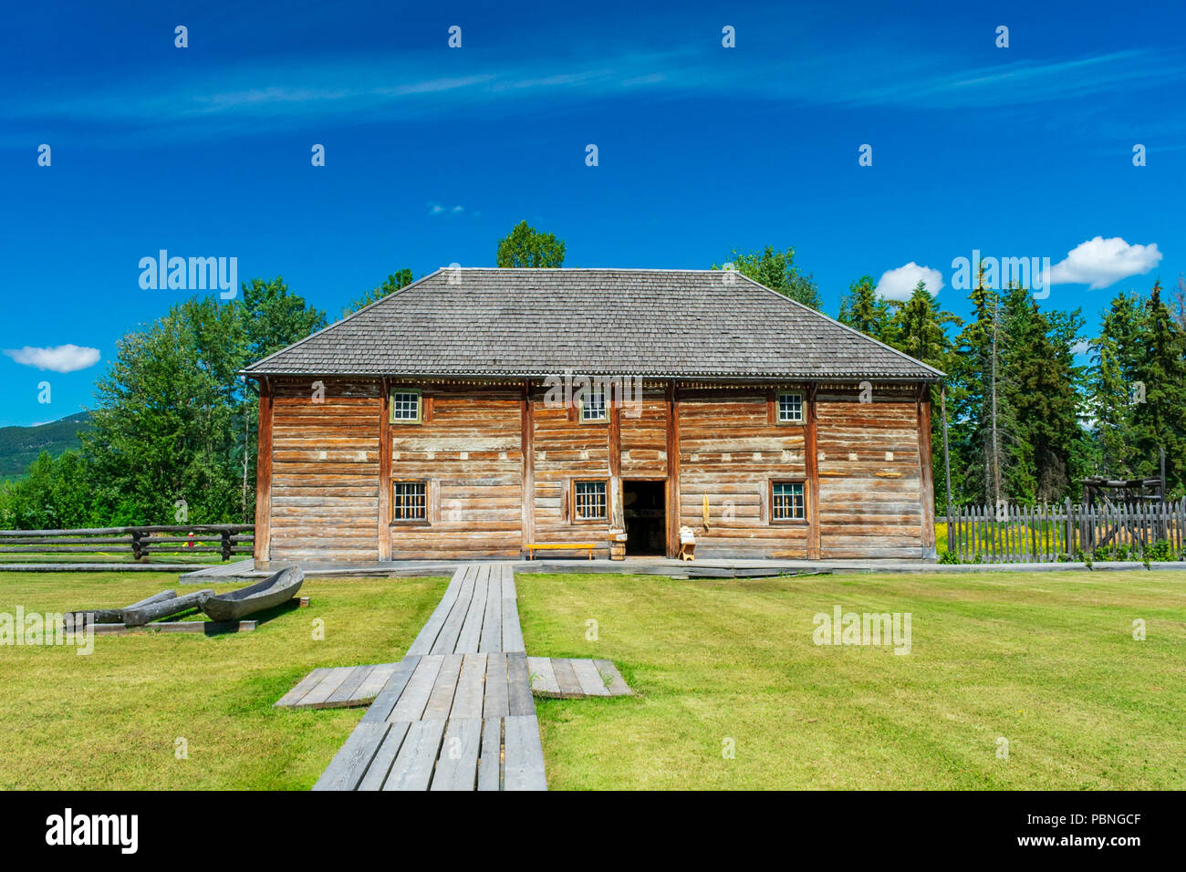 Fort saint james national historic hires stock photography and images