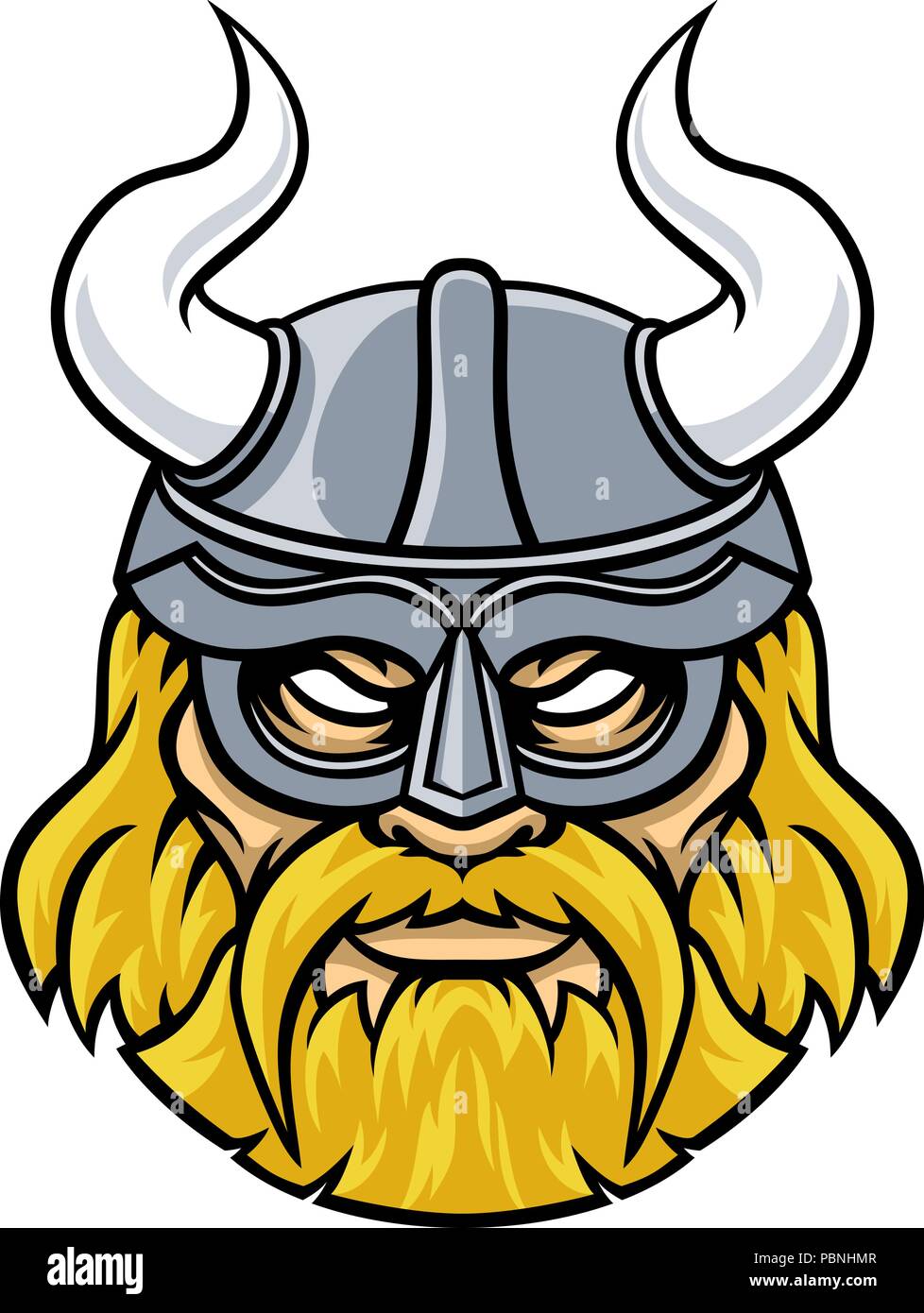 Viking Warrior Sports Mascot Stock Vector