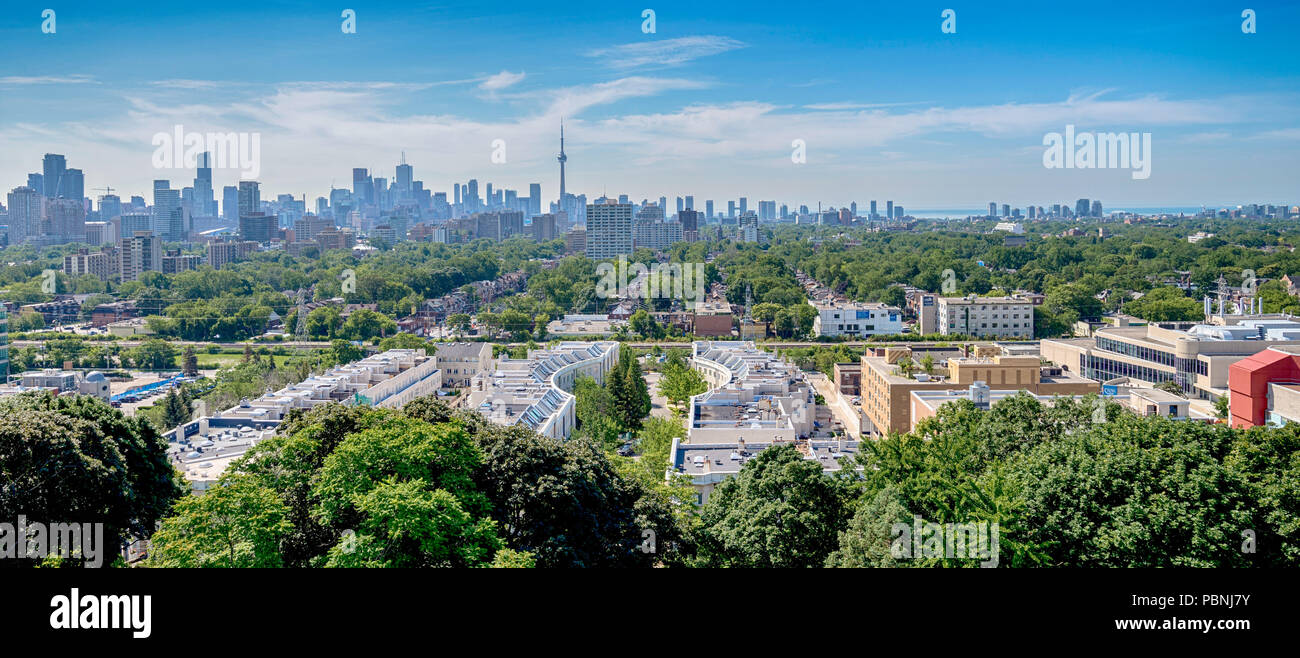 View of Toronto downtown buildings in Canada Stock Photo - Alamy