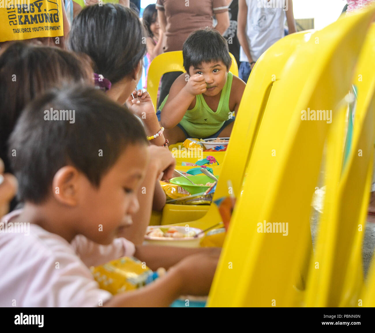 Philippines feeding program hires stock photography and images Alamy