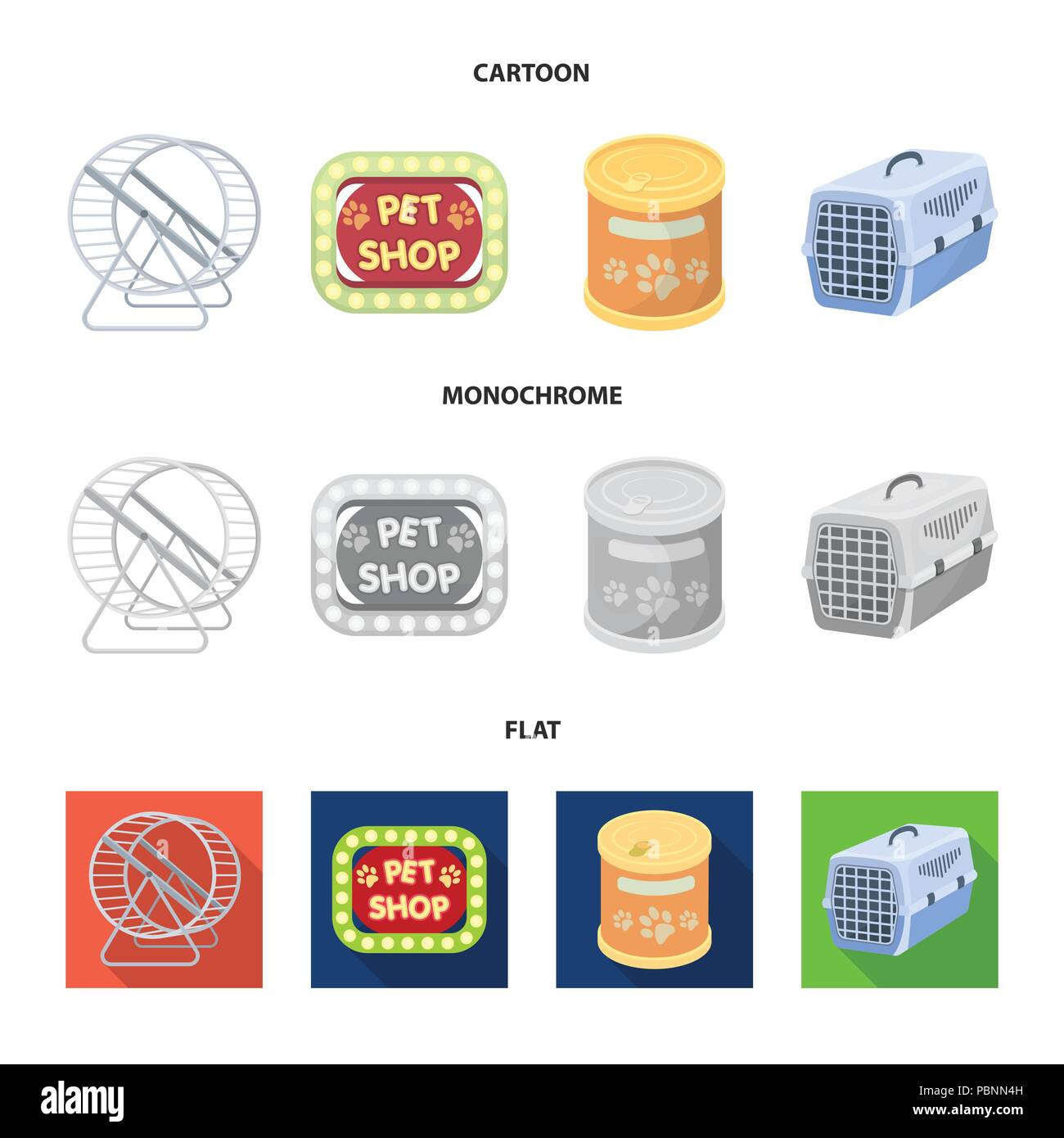 Container for carrying animals and other attributes of the zoo store ...