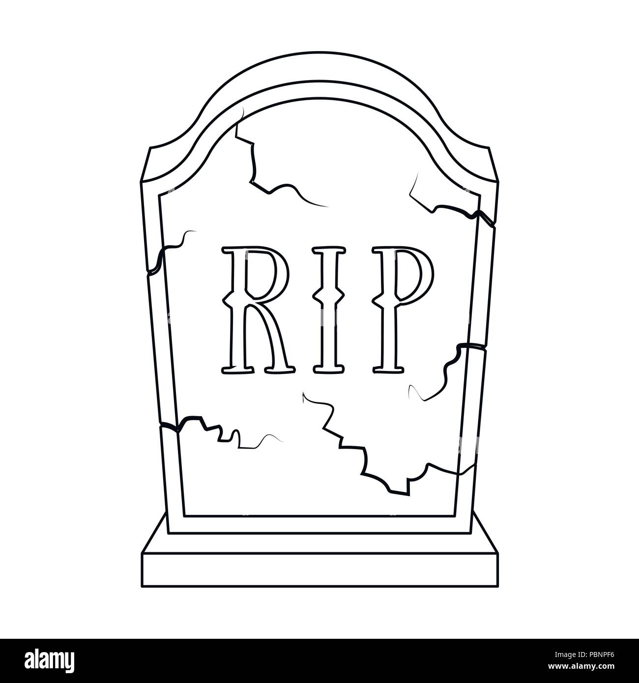 death, halloween, Stone, Cemetery, Rip, tomb, tombstone icon