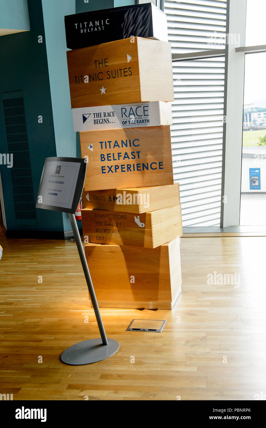 Titanic museum interior hi-res stock photography and images - Alamy
