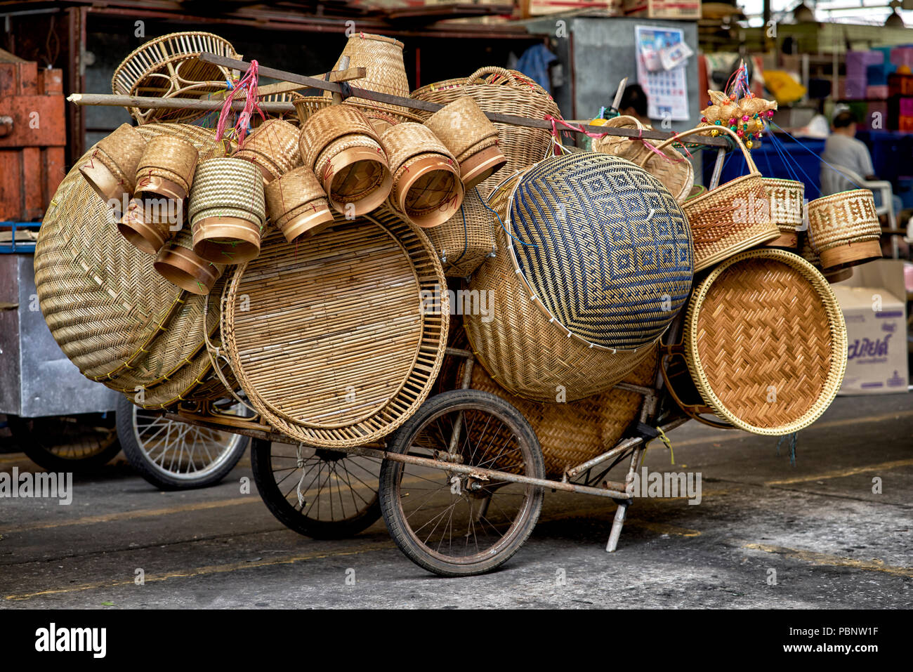 Thai Basket Stock Photos & Thai Basket Stock Images Alamy