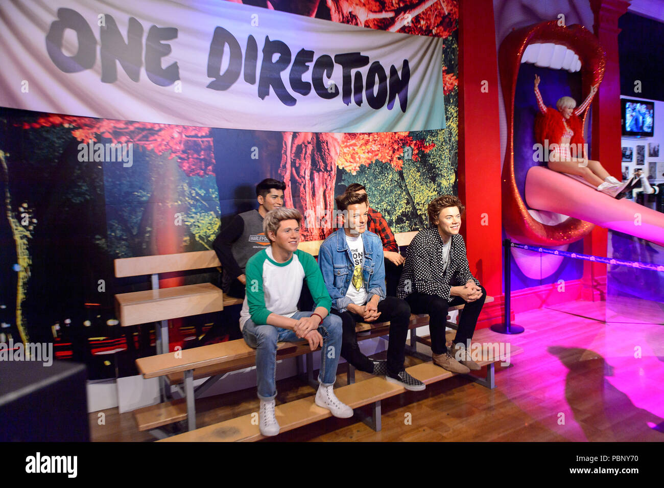 LONDON, ENGLAND JULY 22, 2016 One direction band at the Madame