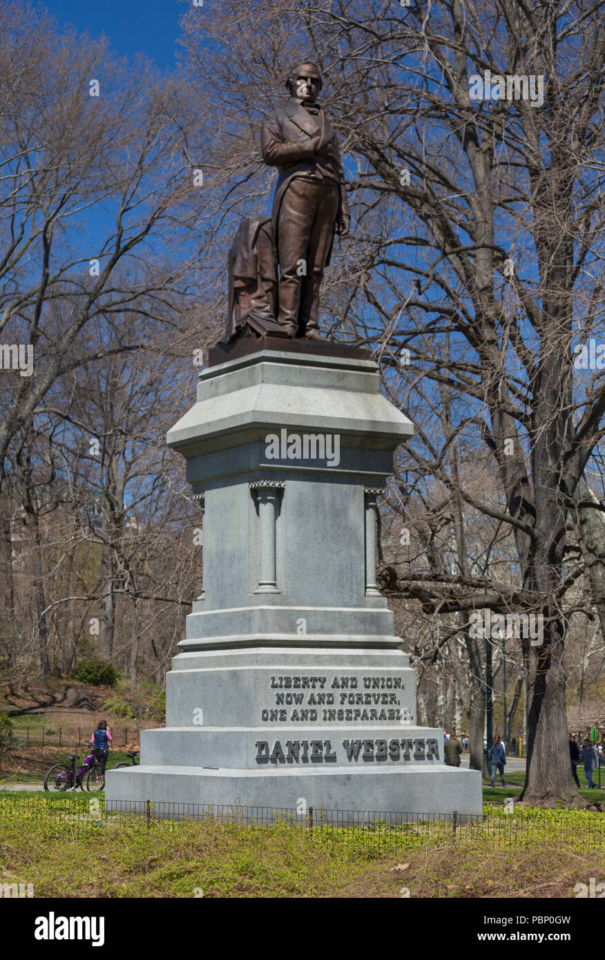 Daniel ster Memorial, Central Park, New York, USA Stock Photo Alamy