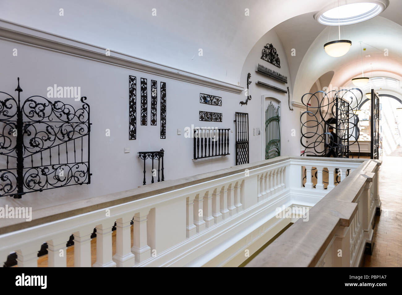 LONDON, ENGLAND - JULY 23, 2016: Interior of the Victoria and Albert ...