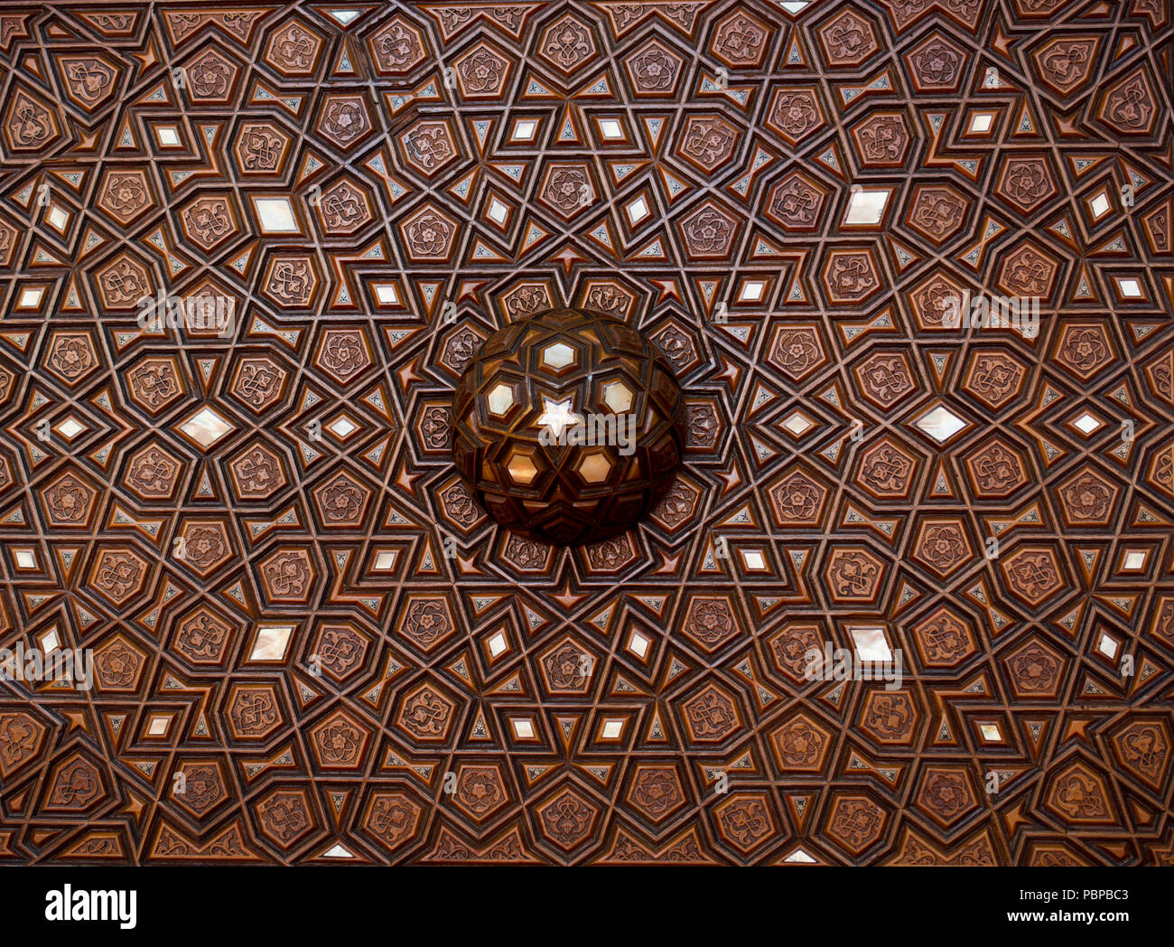 Ottoman art example of Mother of Pearl inlays Stock Photo Alamy