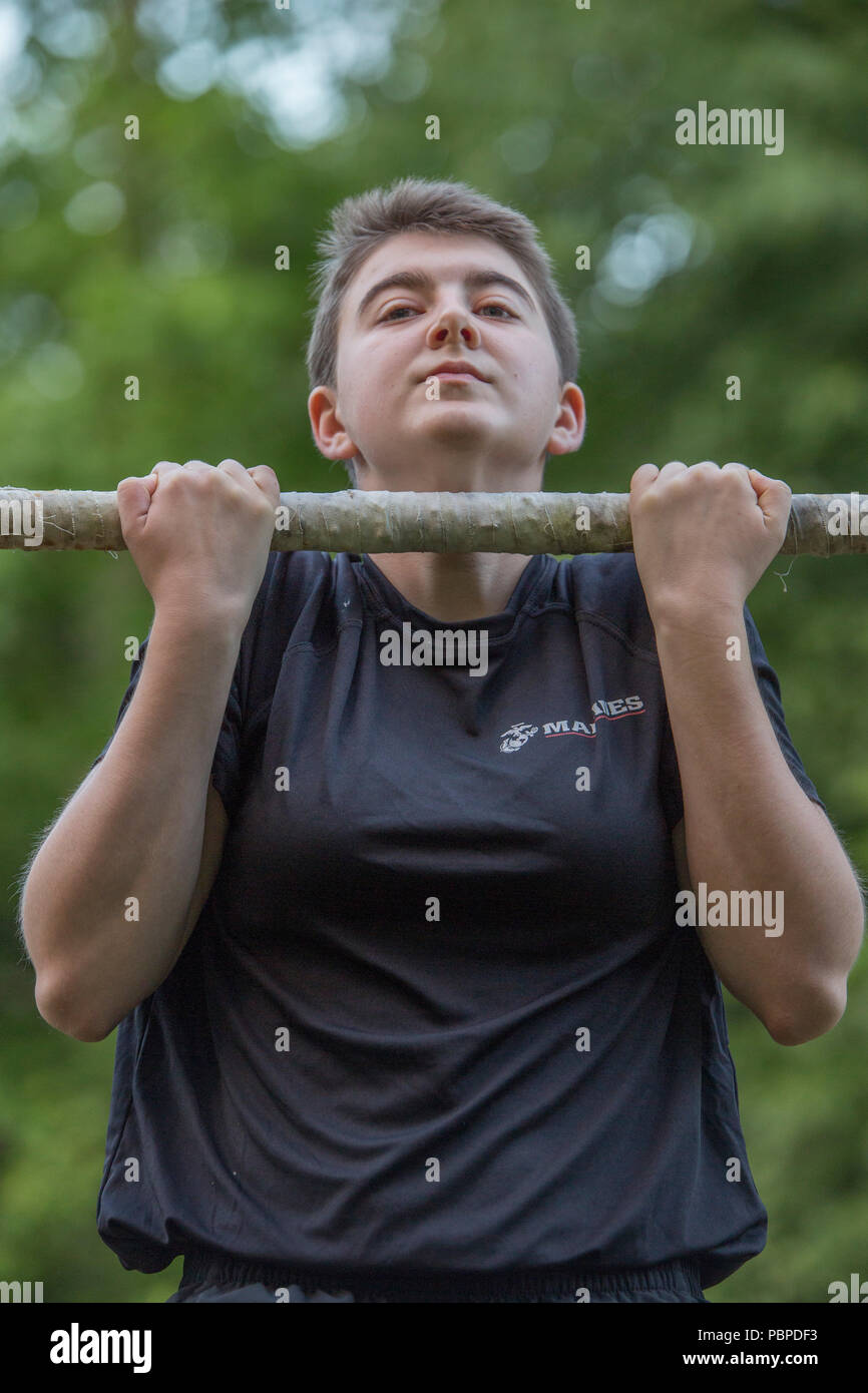 Kathryn Altman, a student at Randolph High School in Randolph, New