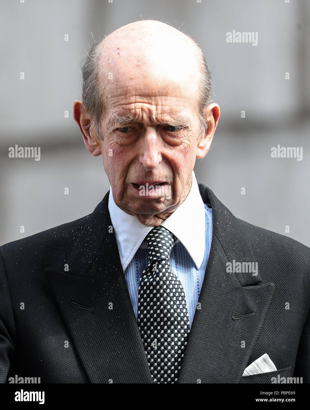 The Duke of Kent attends the Service of Commemoration and Dedication to the Bicentenary of the