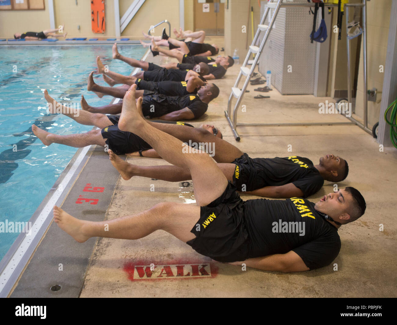 Soldiers enrolled the New Jersey National Guard SWEAT Program