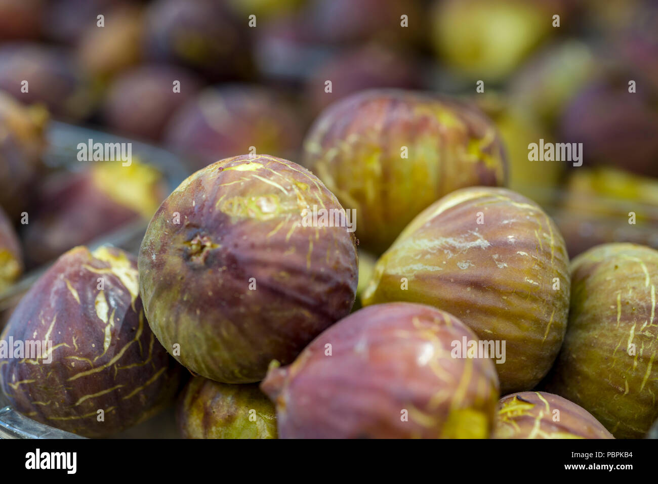Fresh figs in market Stock Photo Alamy