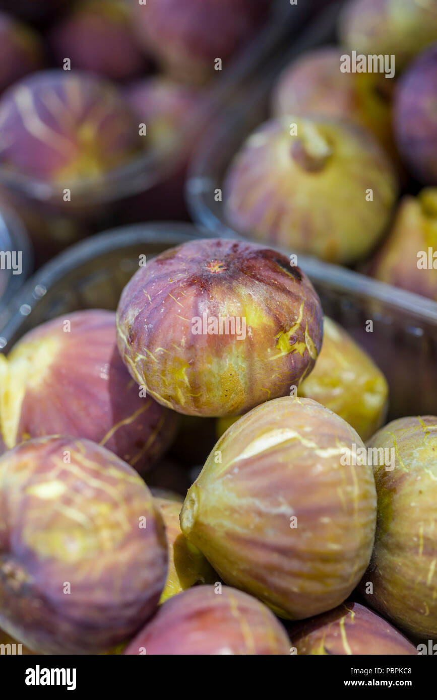 Fresh figs in market Stock Photo Alamy