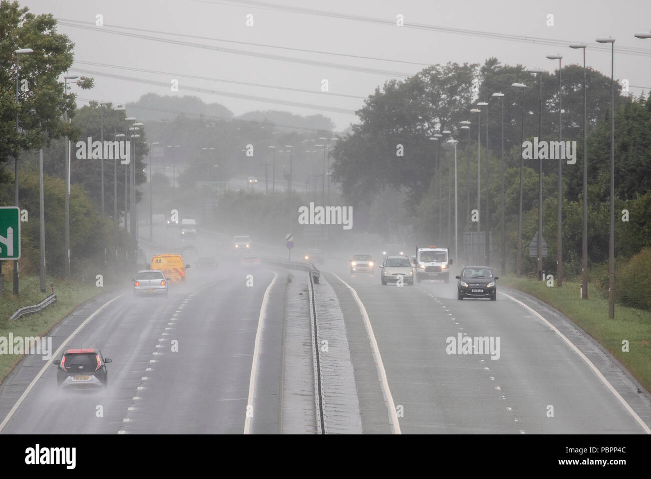 Hazardous driving conditons hi-res stock photography and images - Alamy