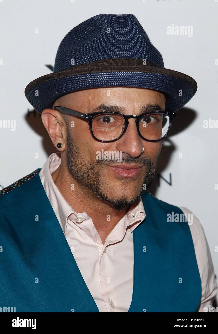 Rocky Vitelli at arrivals for Paris Hilton Skincare ProD.N.A. Launch
