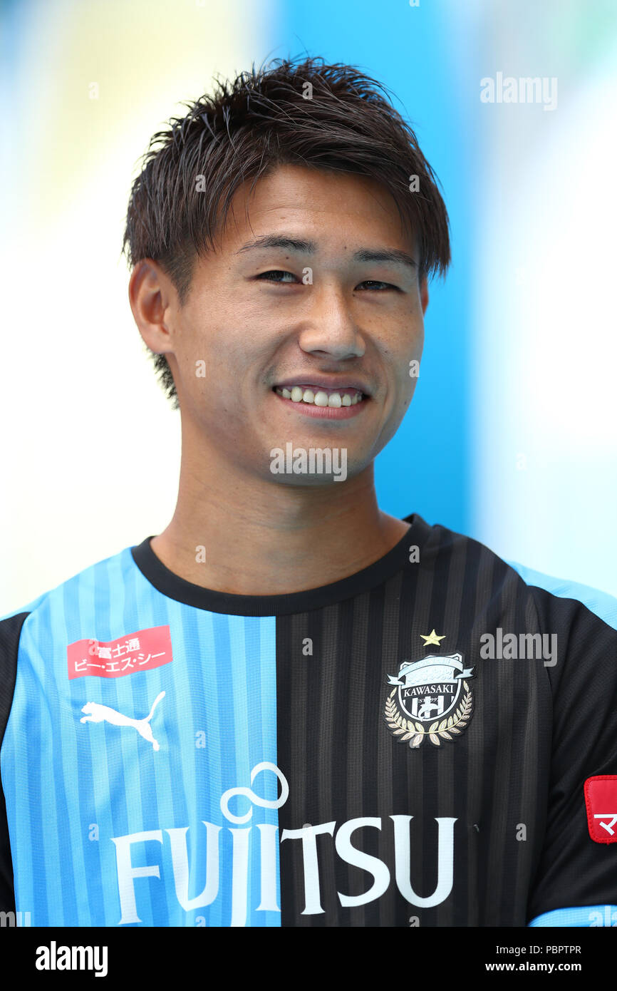 Tokyo, Japan. 29th July, 2018. Shintaro Kurumaya (Frontale) Football