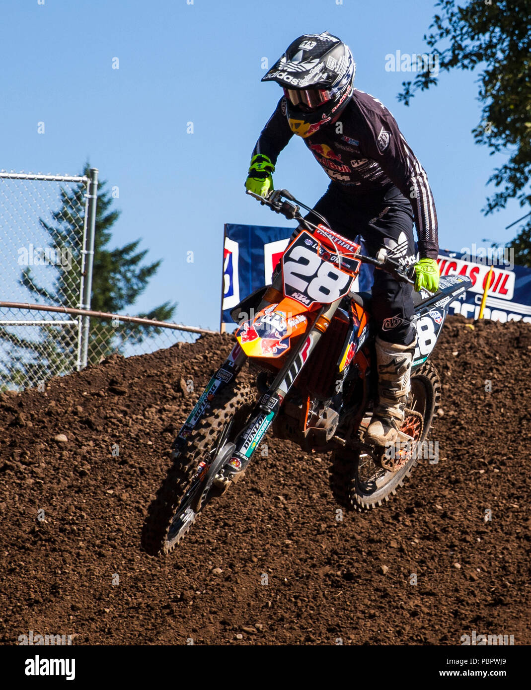 Washougal Wa Usa 28th July 18 28 Shane Mc Elrath Coming Off A Jump 33 During