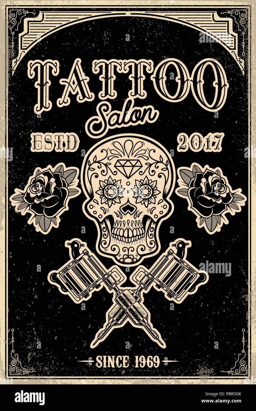 Local Tattoo And Piercing Flyer Template and Ideas for Design  Fotor