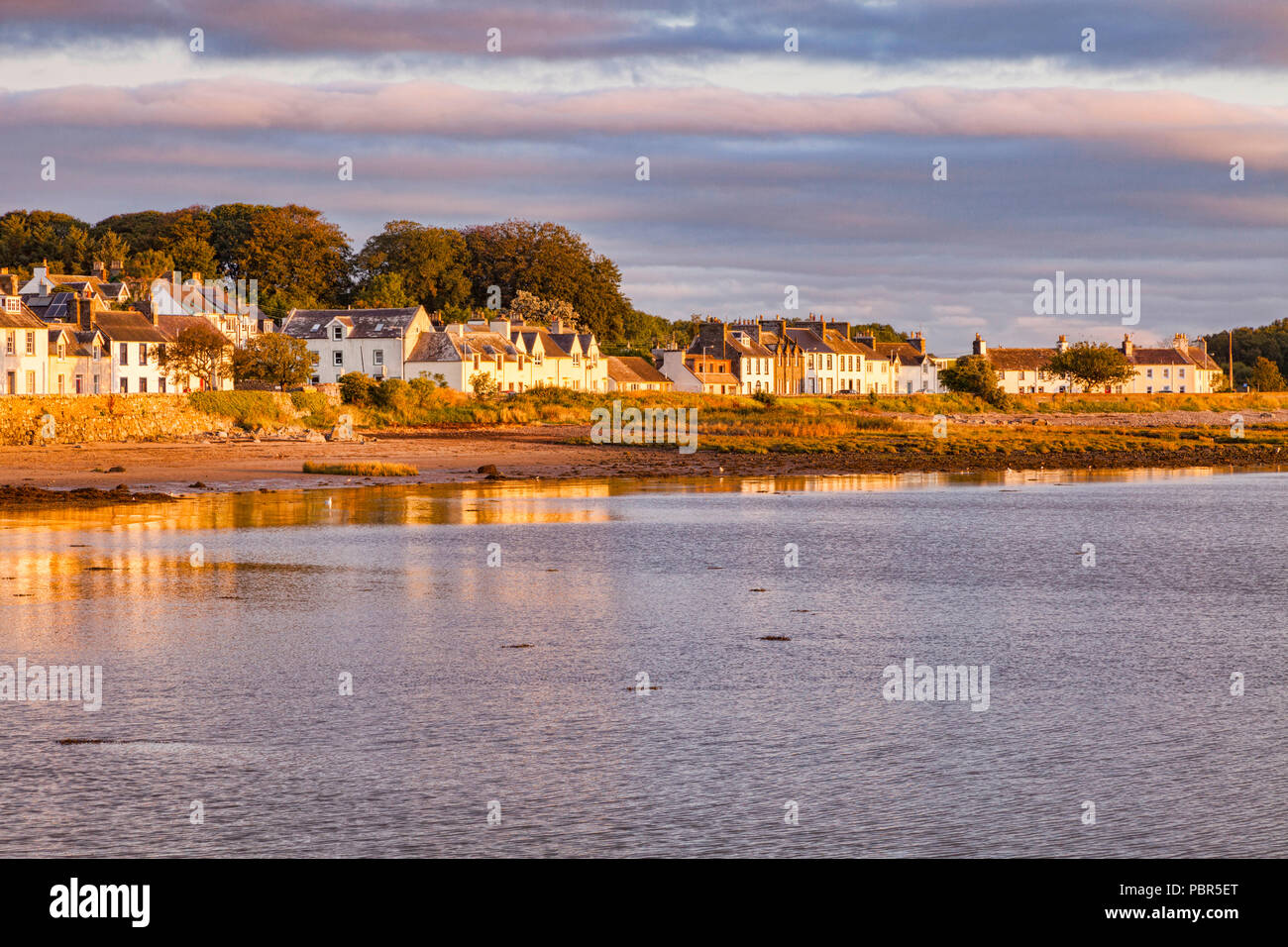 The Scottish village of Garlieston, Dumfries and Galloway, Scotland, UK. Stock Photo