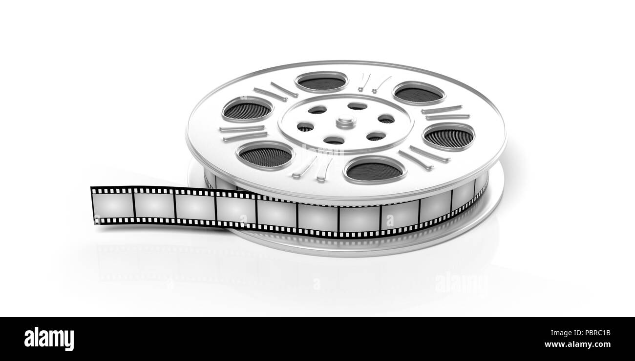 Movie reel background Black and White Stock Photos & Images - Alamy