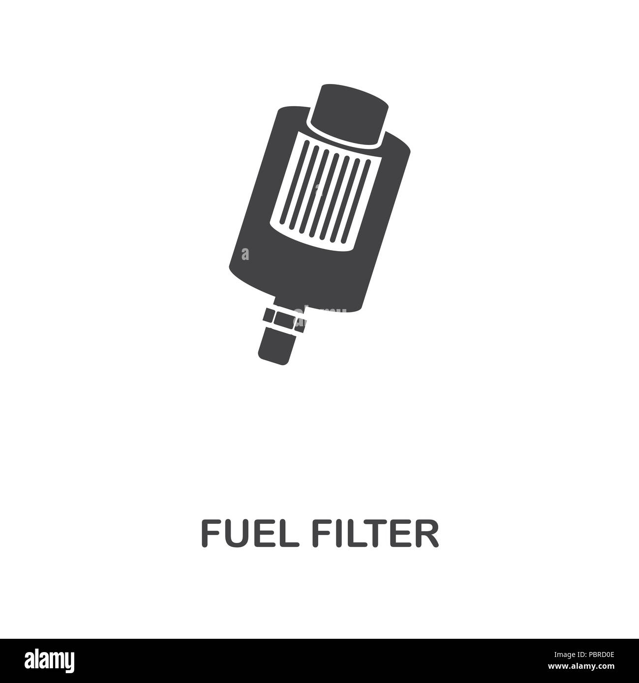 Fuel Filter creative icon. Simple element illustration. Fuel Filter