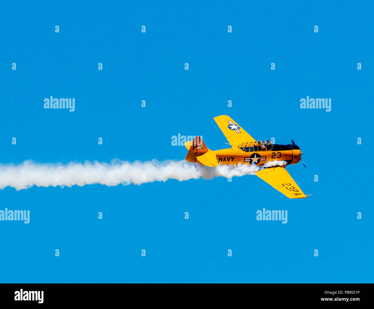 North American Aviation T6 Texan; SNJ5; Harriett Alexander Field; air