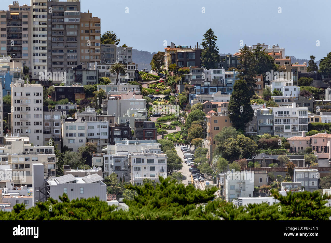 Lombard Street Crooked Street San Francisco, California, United