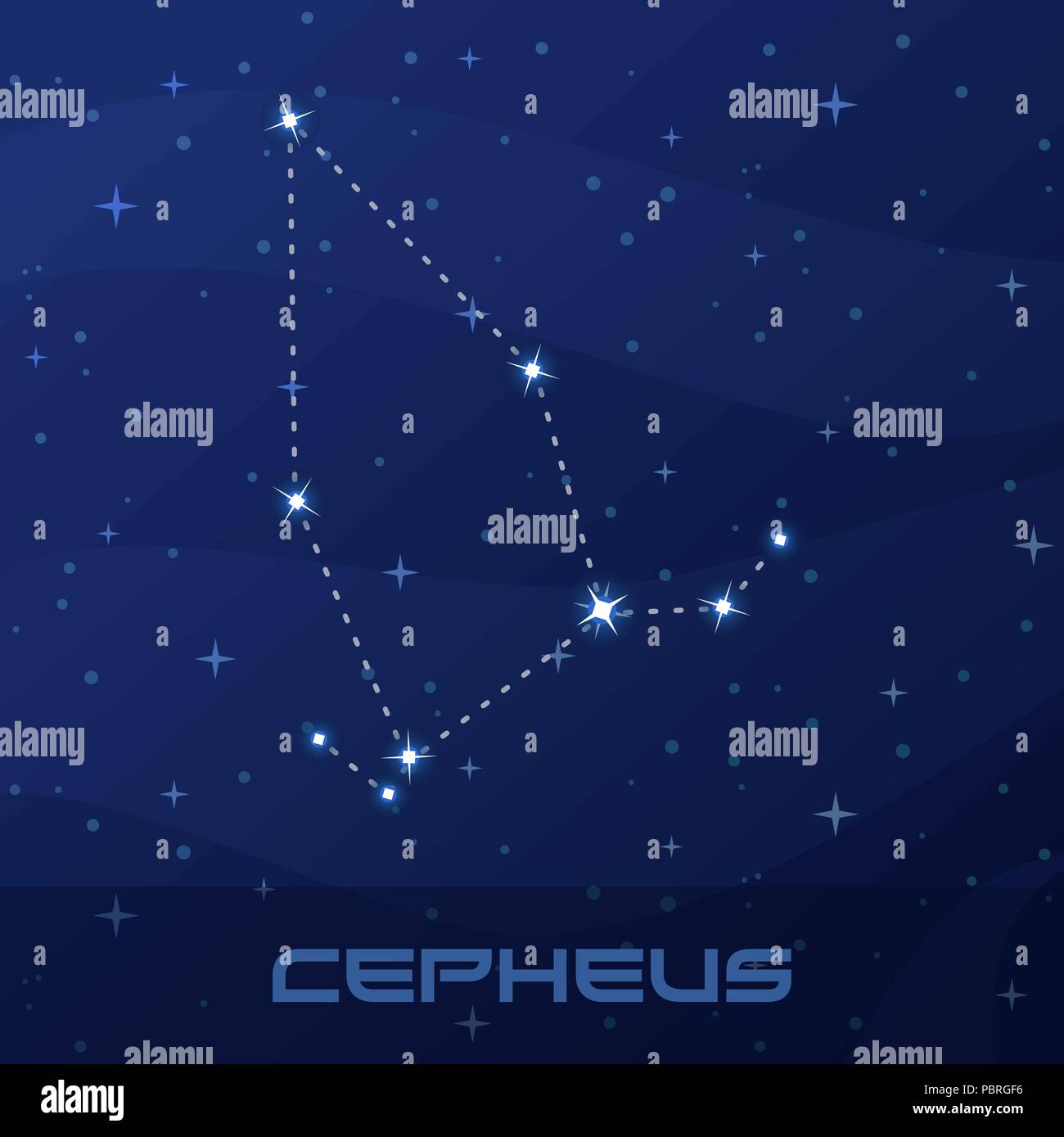 Cepheus Constellation Stock Photos & Cepheus Constellation Stock Images ...
