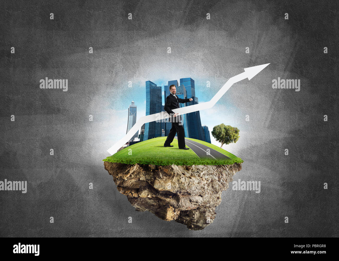 Development in right direction Stock Photo - Alamy