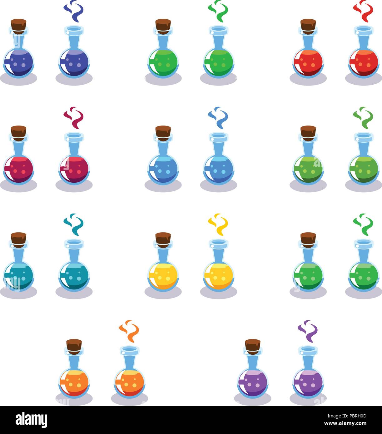 Poison colors Cut Out Stock Images & Pictures - Alamy