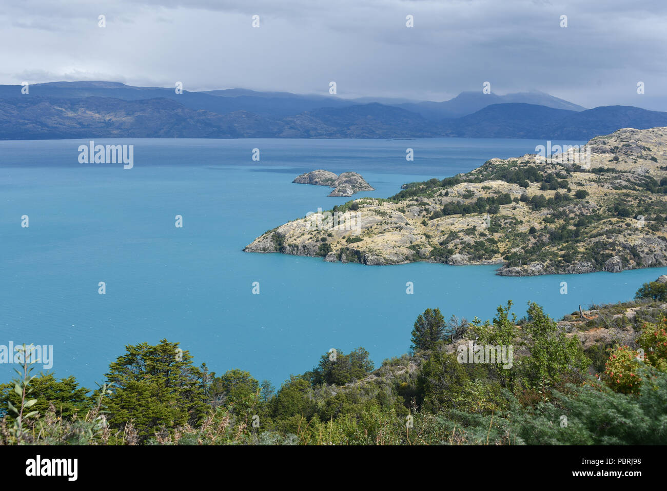 Lago General Carrera (or also Lago Buenos Aires in Argentina