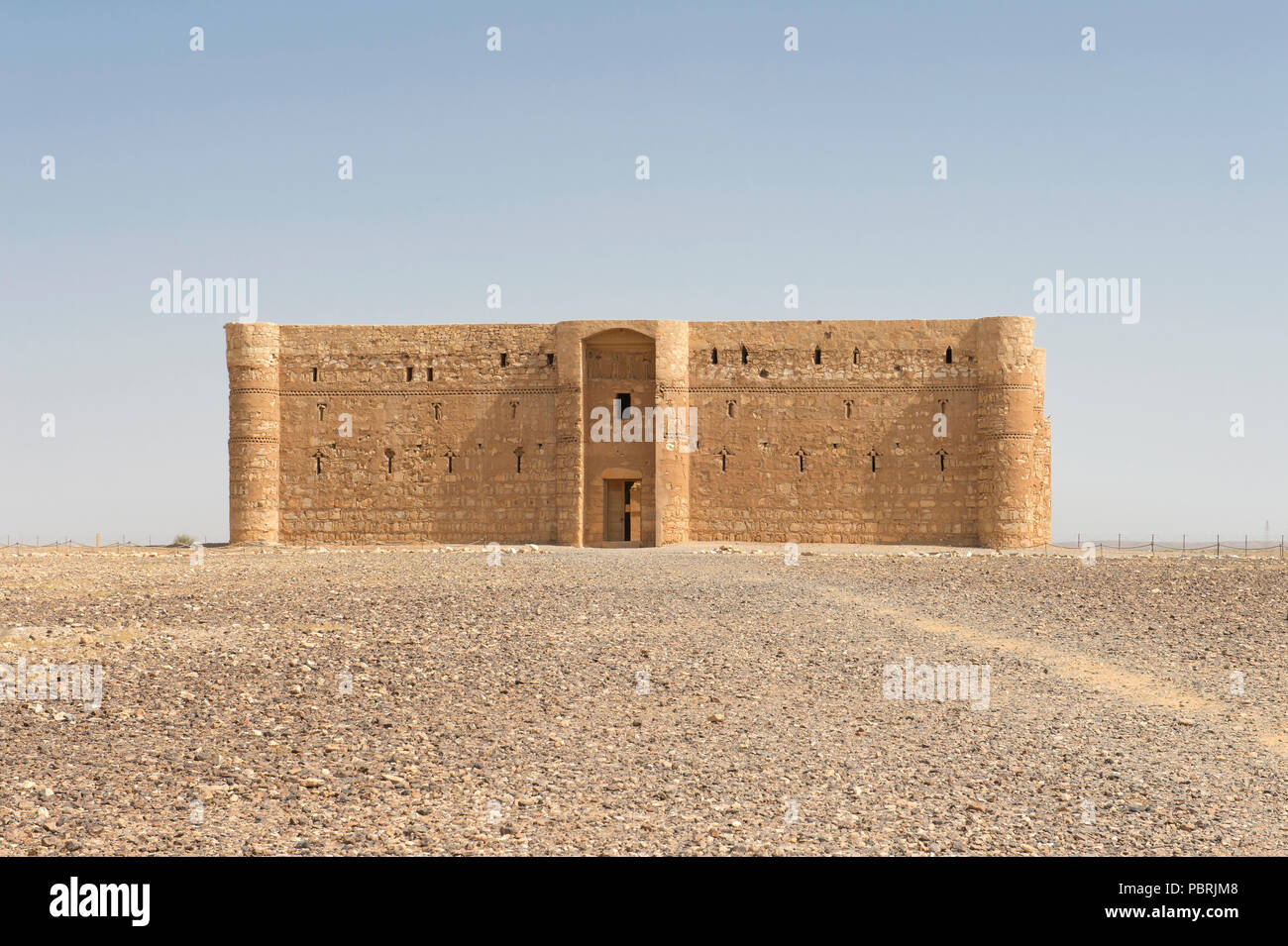 Desert castle Kharana, Amman region, Jordan Stock Photo