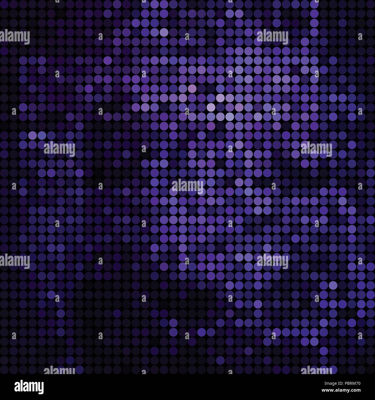 abstract vector colored round dots background - purple and violet Stock ...