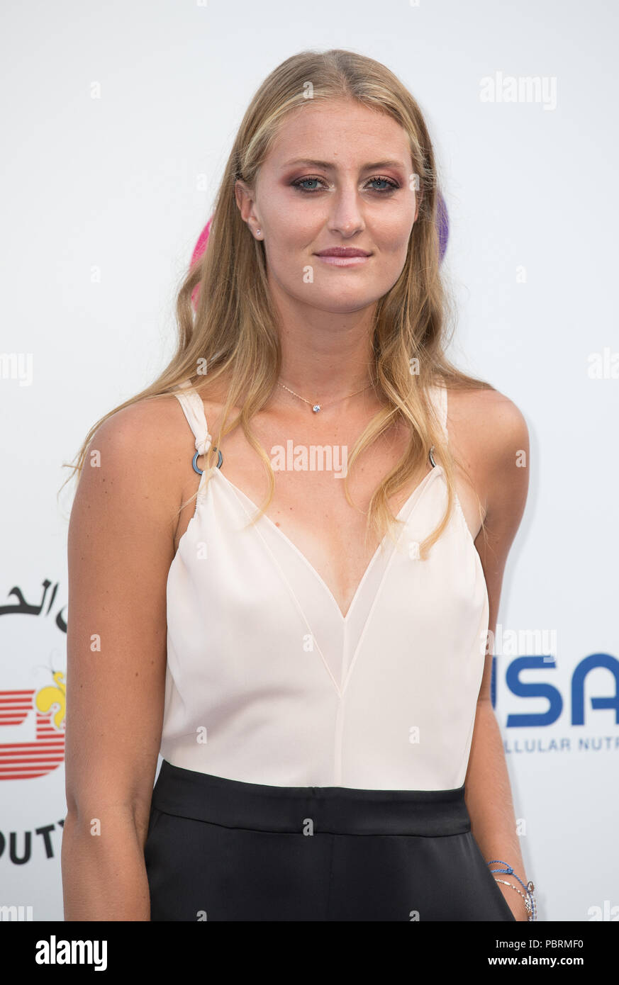 Guests attends the Women's Tennis Association (WTA) Tennis on The