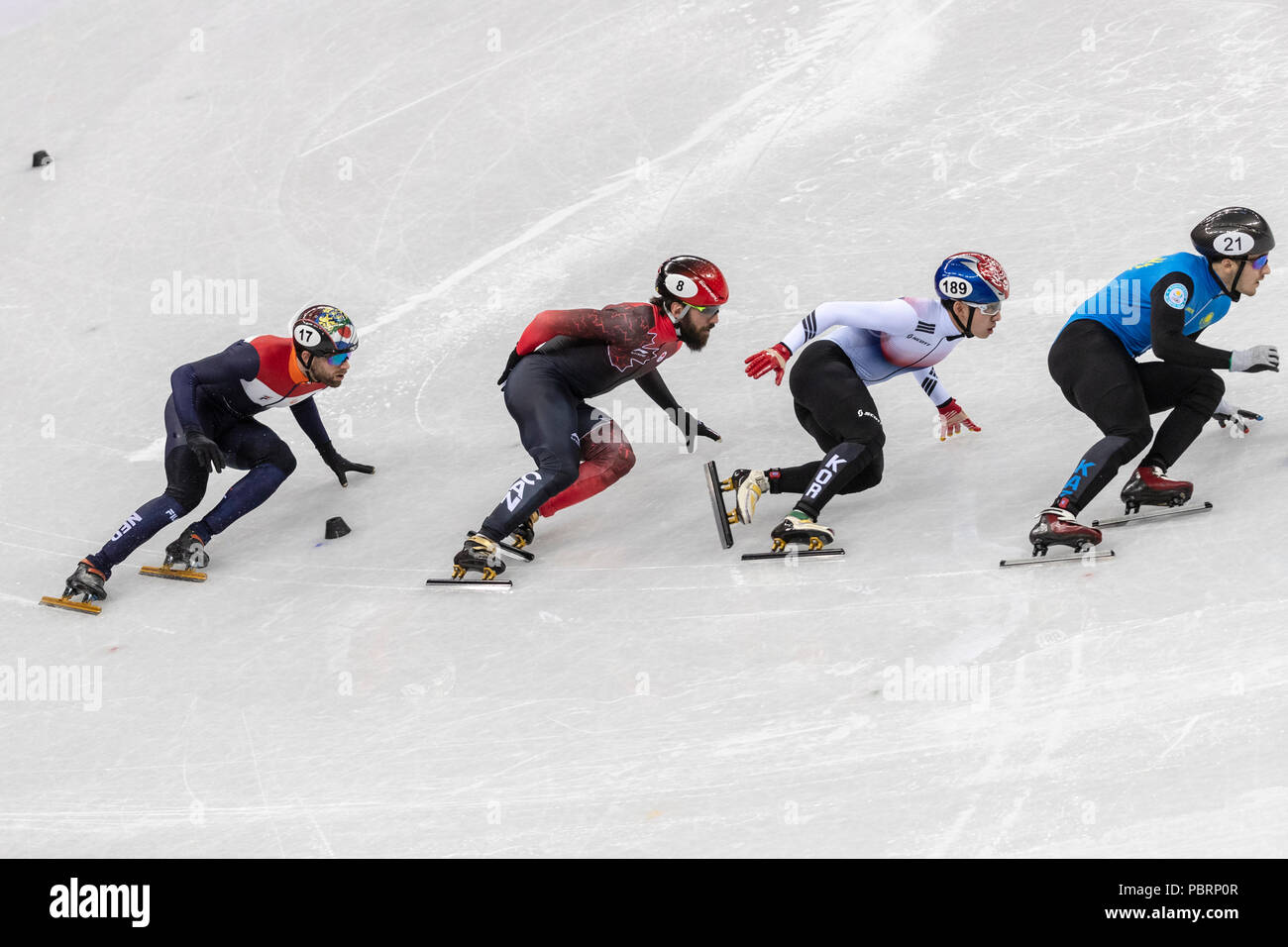 Daan Breeuwsma (NED) 17,Denis Nikisha (KAZ) 21, Charles Hamelin (CAN