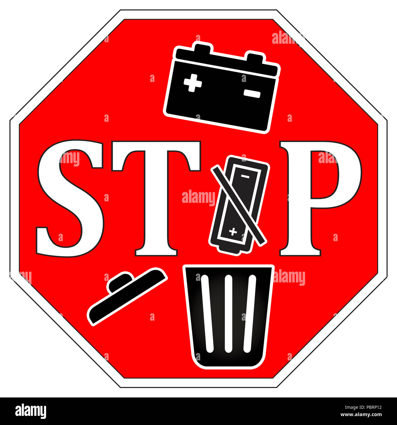 Lithium battery warning symbol hires stock photography and images Alamy