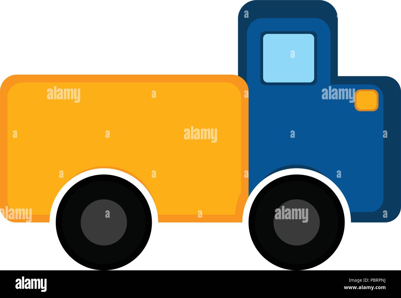 Isolated truck toy icon Stock Vector Image & Art - Alamy