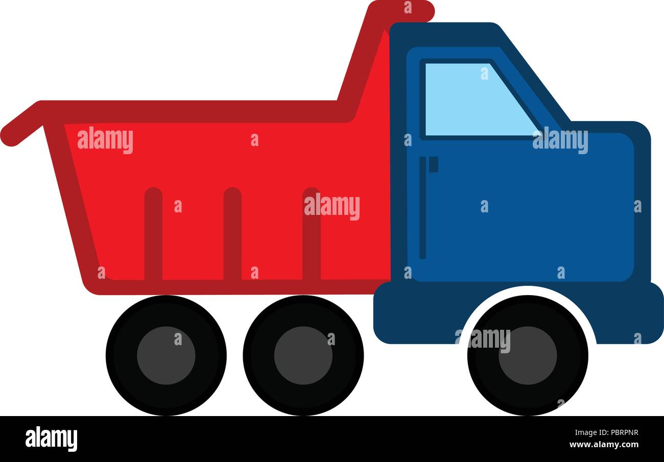 Isolated truck toy icon Stock Vector Image & Art - Alamy