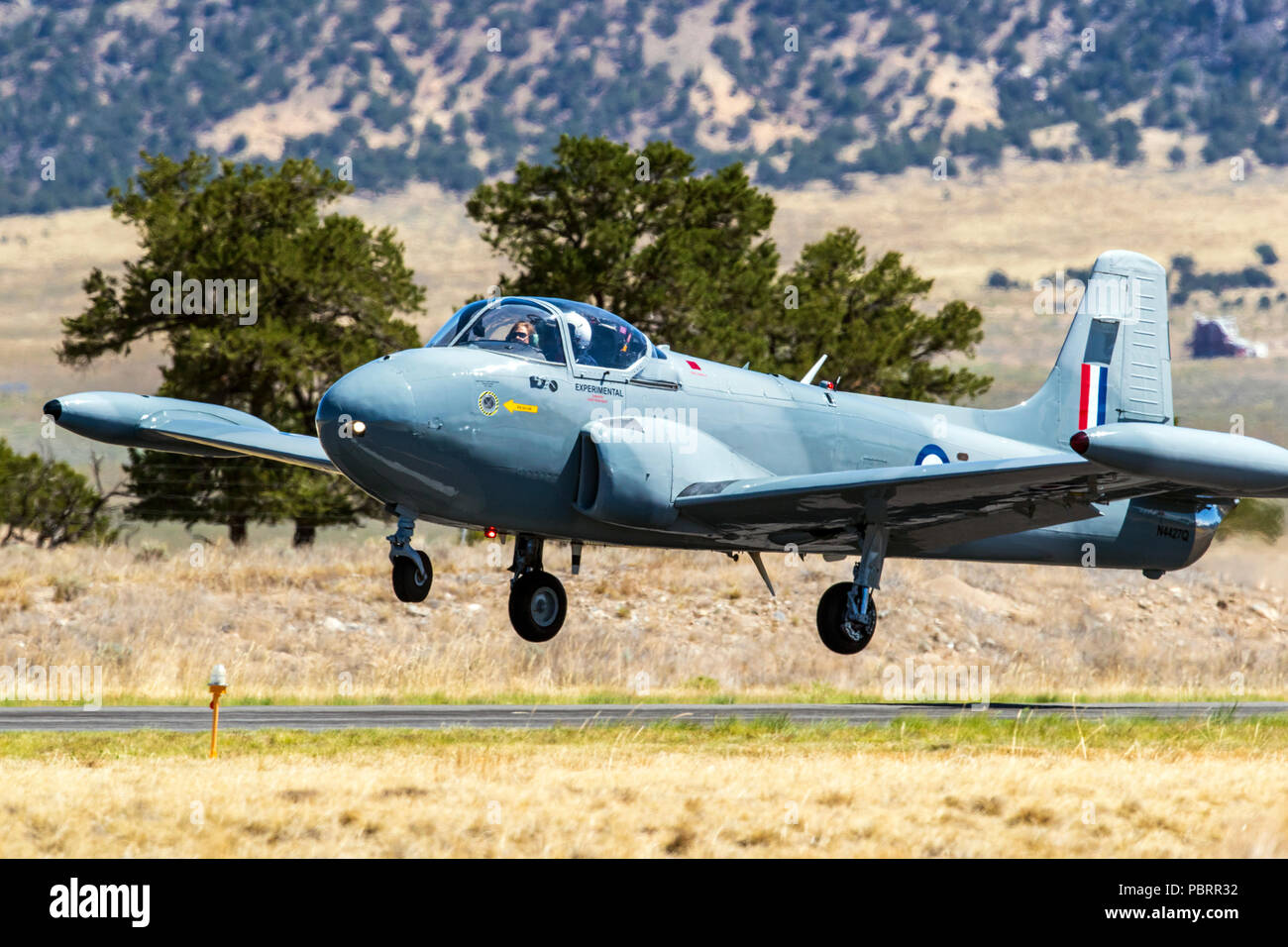 Cessna T-37 Tweet; Cessna Model 318; Salida Fly-in & Air Show; Salida; Colorado; USA Stock Photo