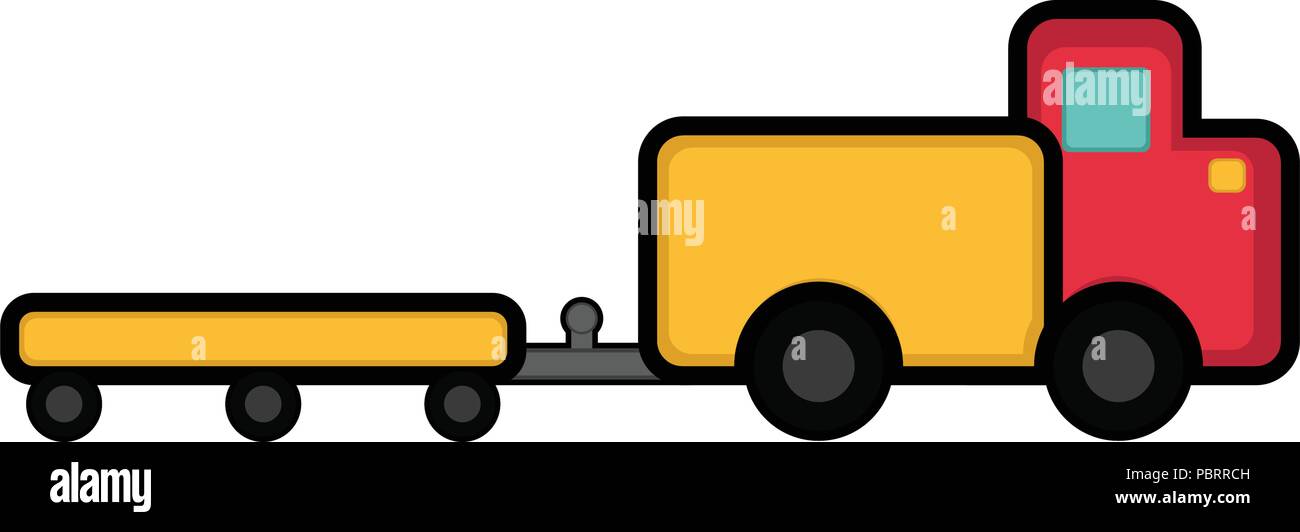 Isolated truck toy icon Stock Vector Image & Art - Alamy