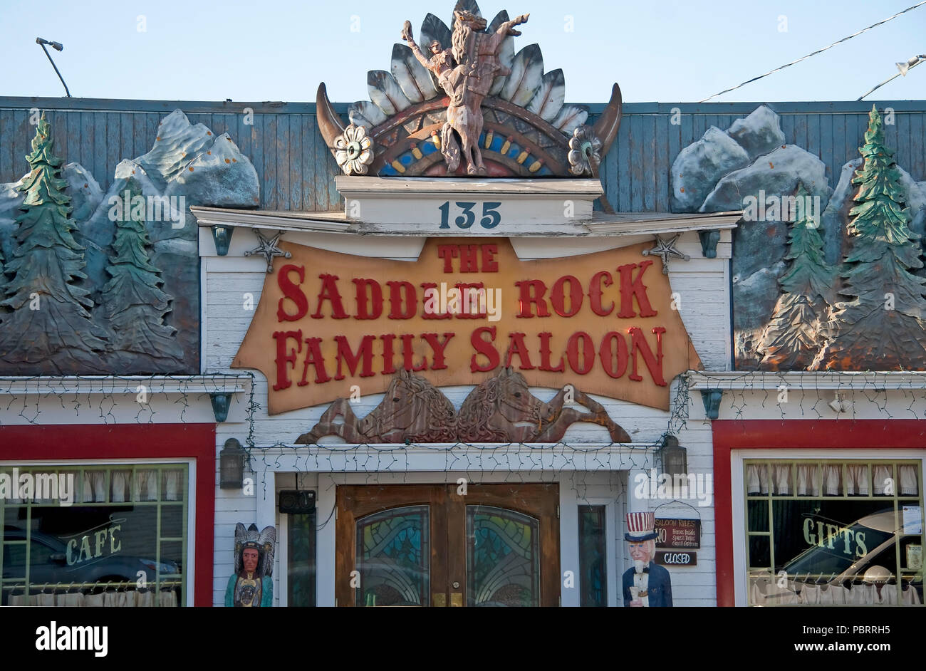 Saddle rock saloon hires stock photography and images Alamy