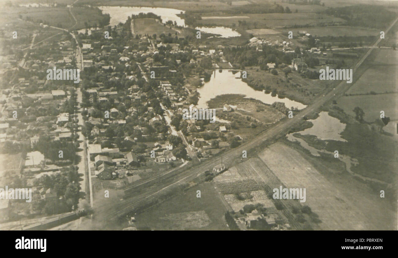 Acton Ontario from the Air (HS85-10-36349). Stock Photo