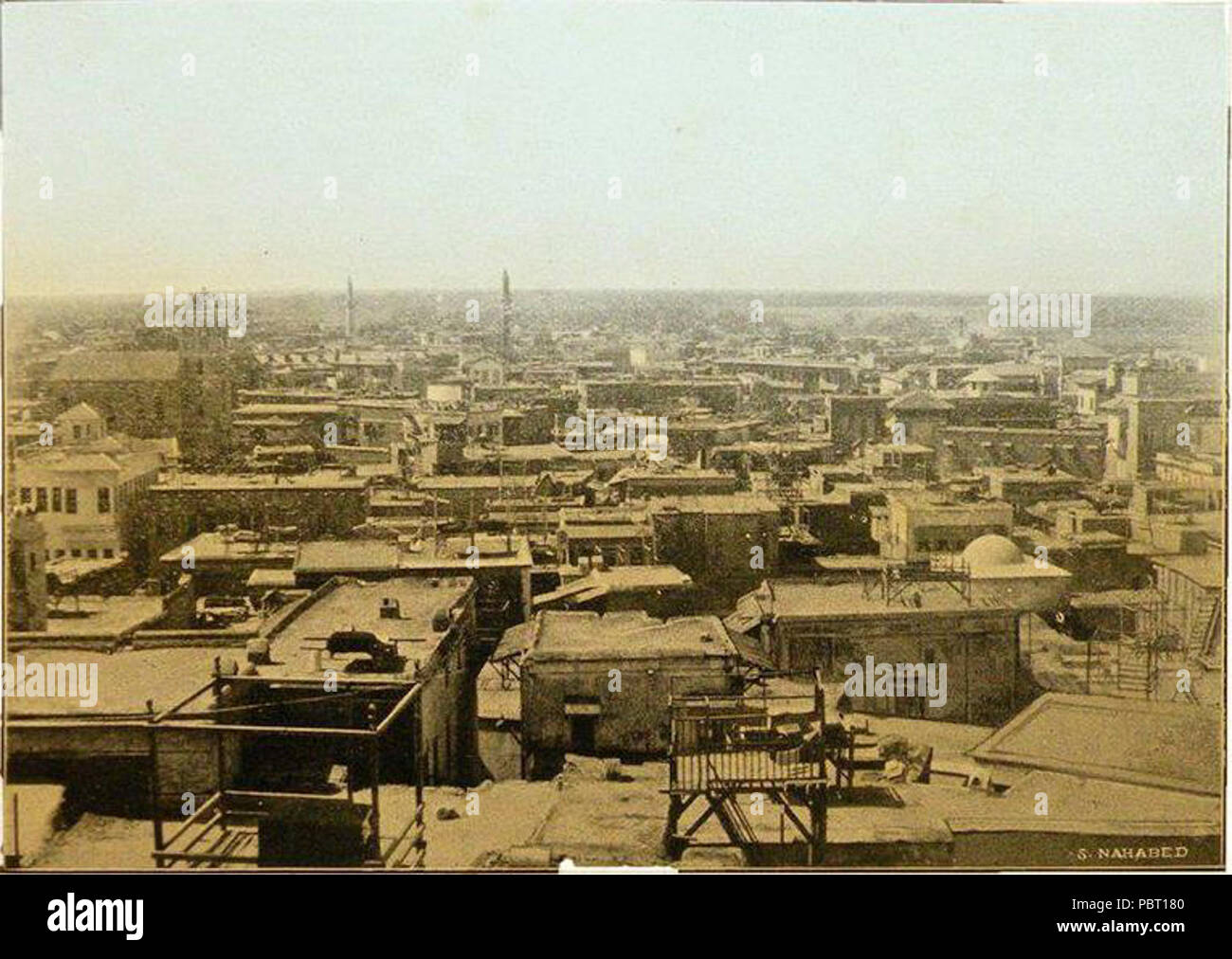 Adana before 1909 Armenian massacres. Stock Photo