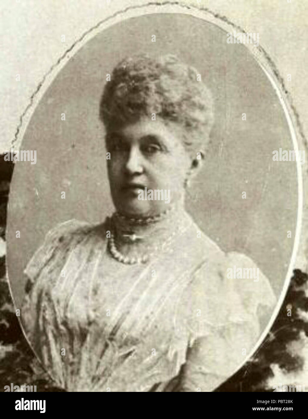 Adelheid Marie von Anhalt Dessau 1833 1916. Stock Photo