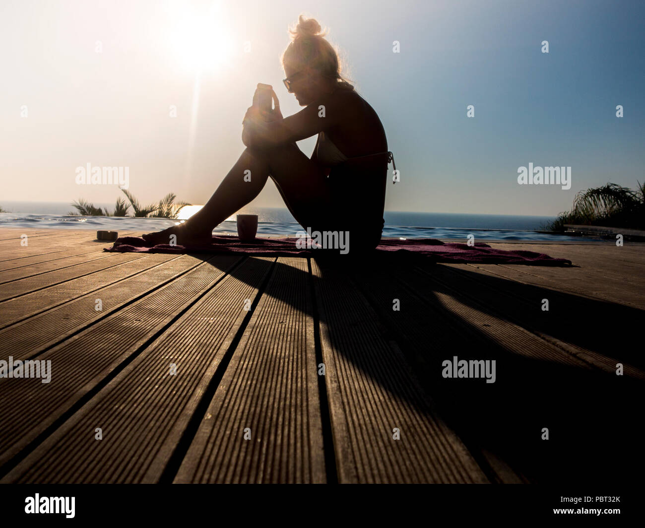 Old lady bikini hi-res stock photography and images - Alamy