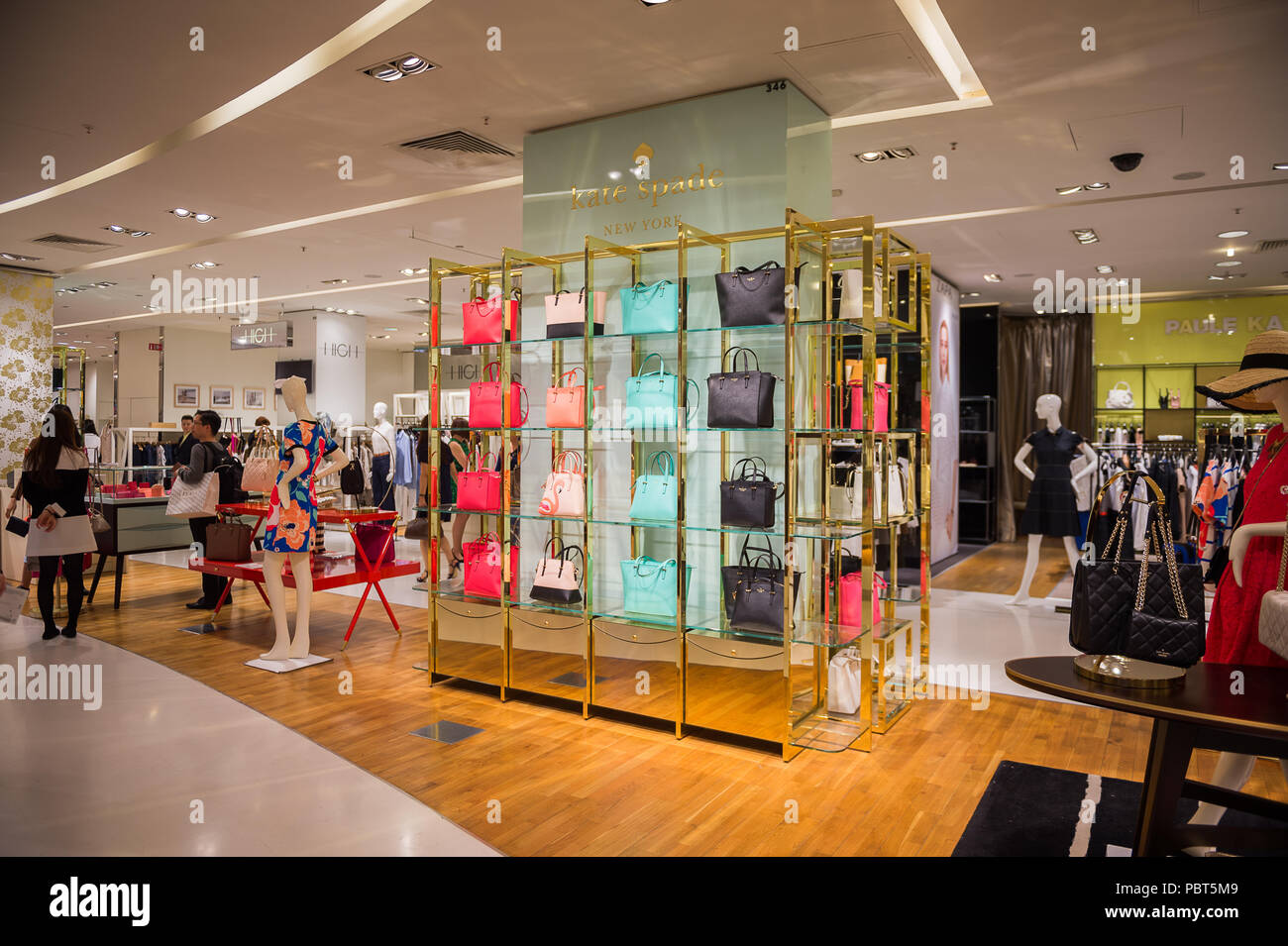 Kate Spade Fashion Shop In Stock Photos Kate Spade Fashion Shop