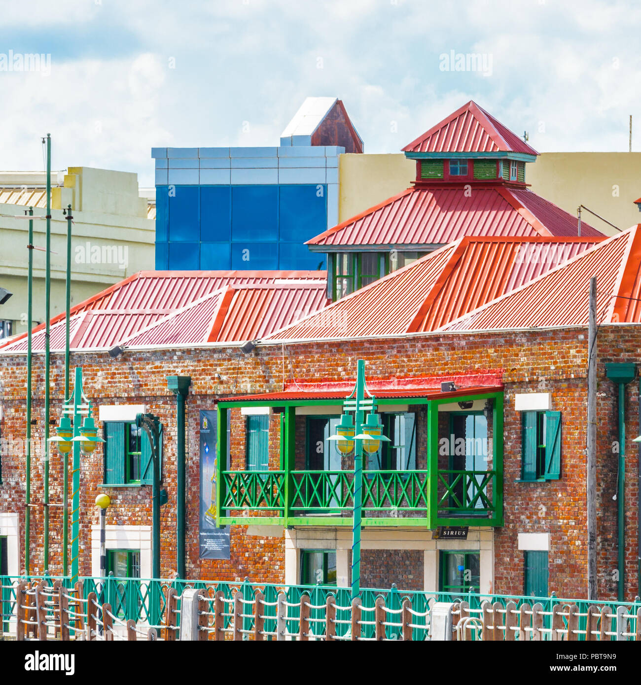 Street In Bridgetown Barbados Stock Photos & Street In Bridgetown